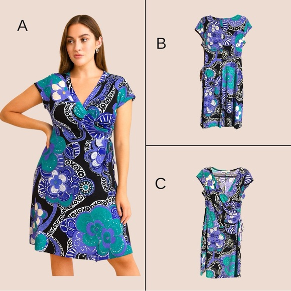 Evan Picone Dresses & Skirts - Evan Picone Floral Pattern Dress